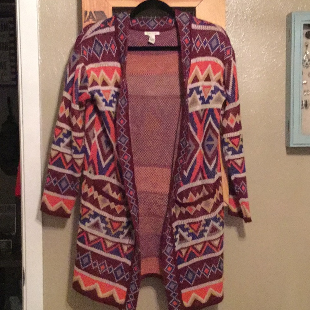 Forever 21 western cardigan     #179